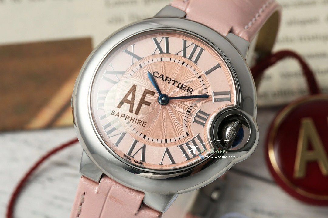 AF Cartier  蓝气球33MM石英 Replica Copy 女士 Watches 系列WSBB0047 wrist watches  / K367