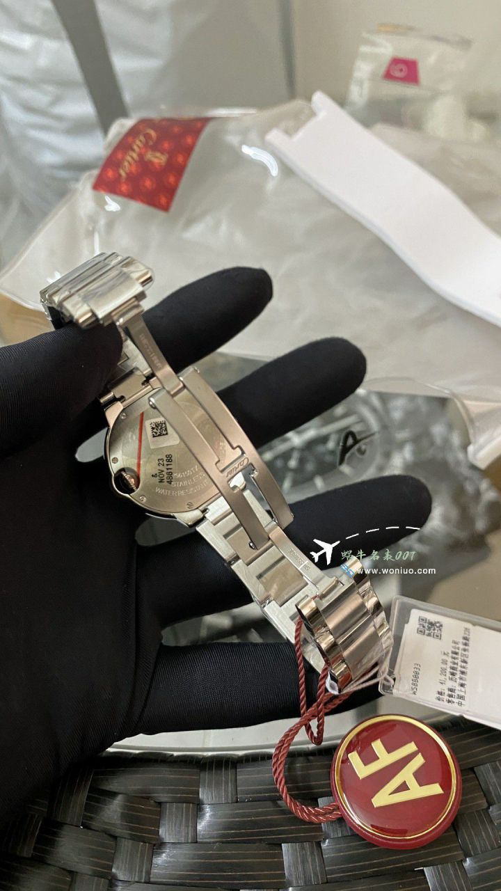 AF Cartier  蓝气球33MM石英 Replica Copy 女士 Watches 系列WSBB0047 wrist watches  / K367