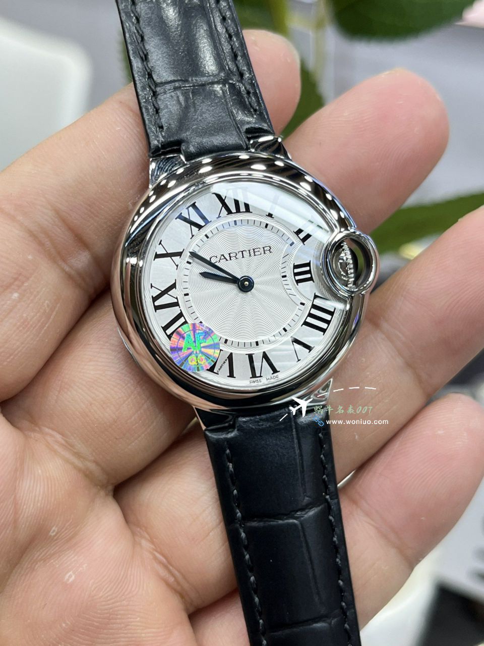 AF Cartier  蓝气球33MM石英 Replica Copy 女士 Watches 系列WSBB0047 wrist watches  / K367