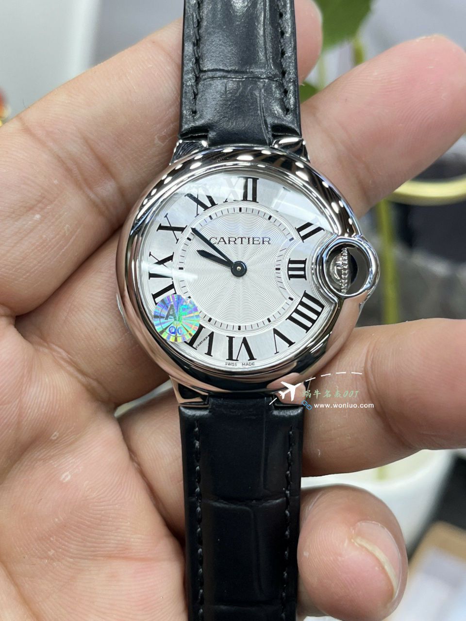 AF Cartier  蓝气球33MM石英 Replica Copy 女士 Watches 系列WSBB0047 wrist watches  / K367