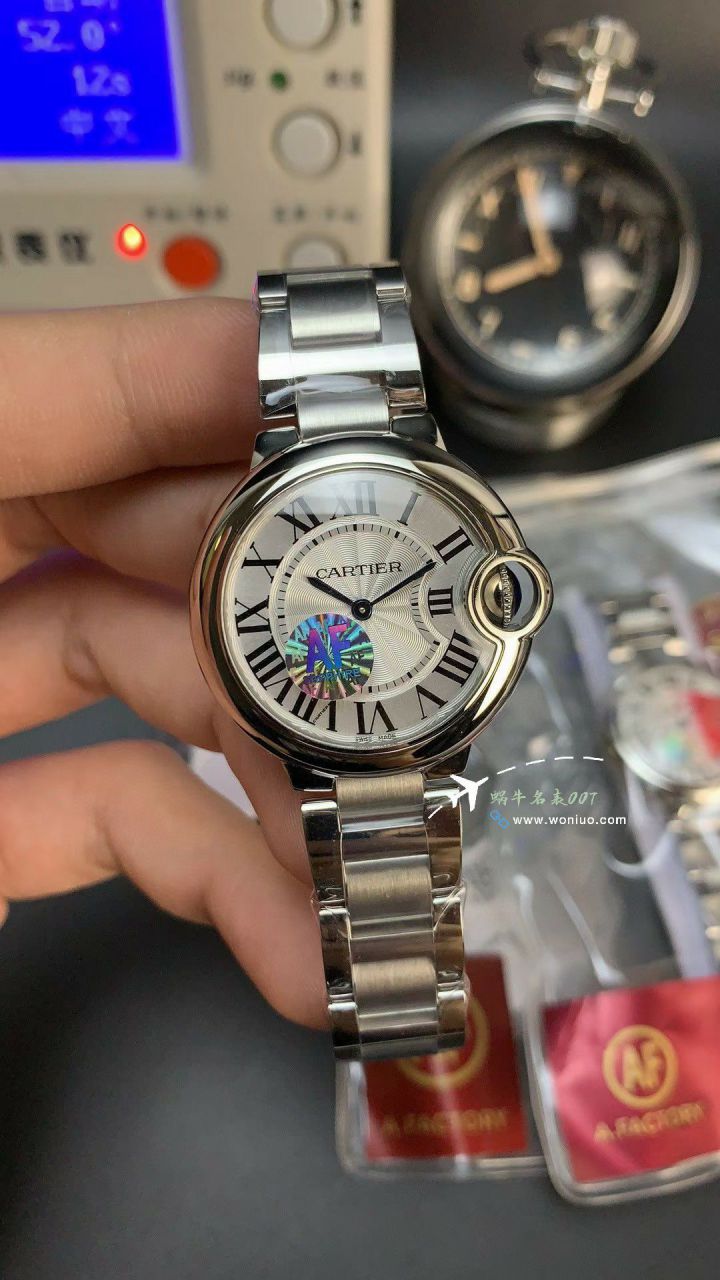 AF Cartier  蓝气球33MM石英 Replica Copy 女士 Watches 系列WSBB0047 wrist watches  / K367