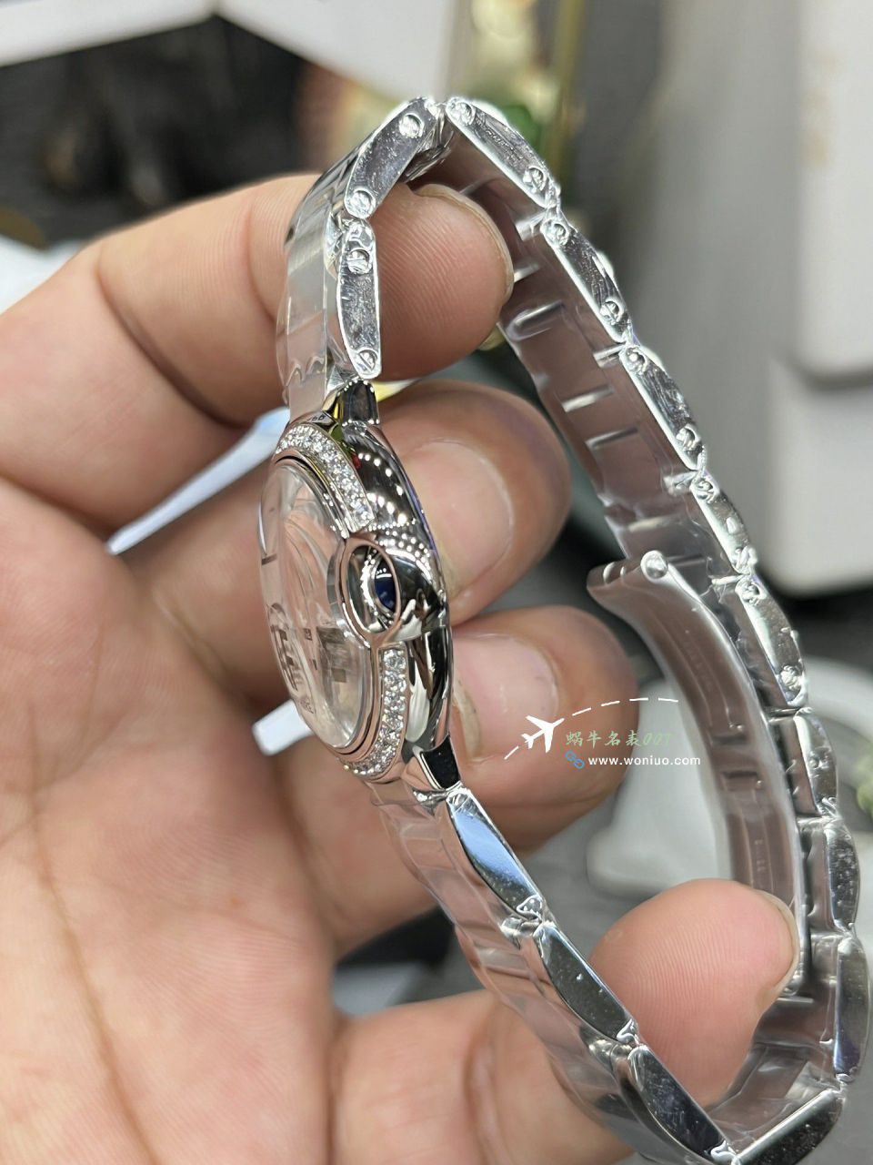 AF High quality  Replica Copy 女表 Cartier  蓝气球28毫米系列W6920038 Watches  / K372