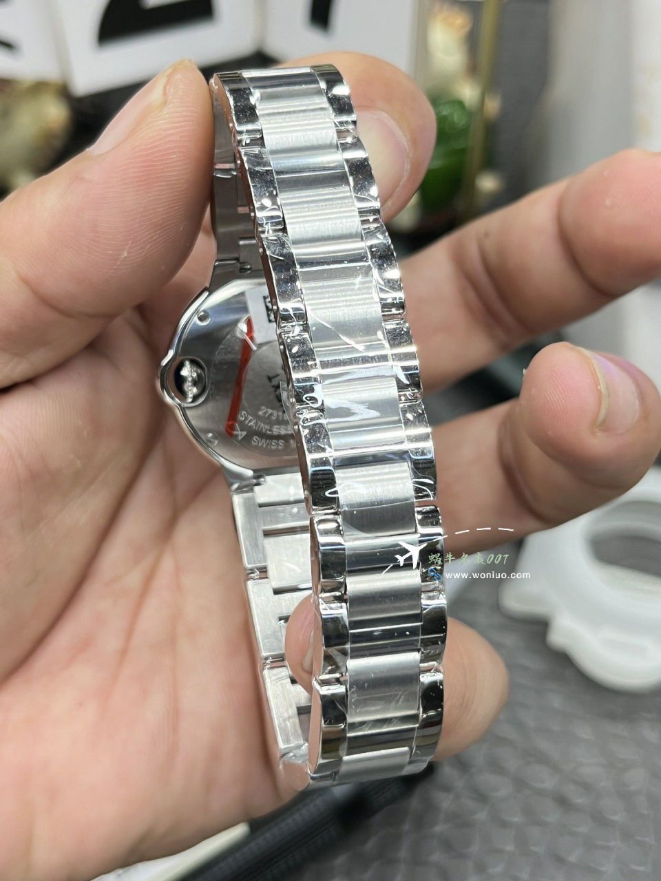 AF High quality  Replica Copy 女表 Cartier  蓝气球28毫米系列W6920038 Watches  / K372