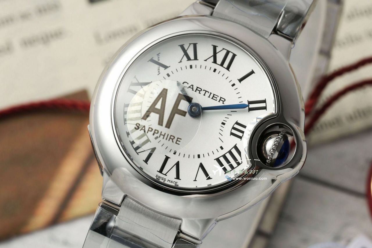 AF High quality  Replica Copy 女表 Cartier  蓝气球28毫米系列W6920038 Watches  / K372