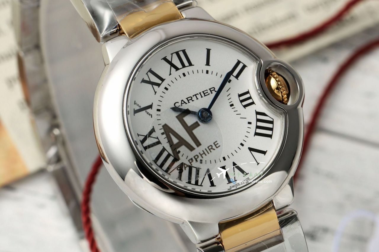 AF High quality  Replica Copy 女表 Cartier  蓝气球28毫米系列W6920038 Watches  / K372