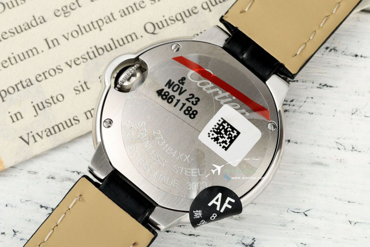 AF High quality  Replica Copy 女表 Cartier  蓝气球28毫米系列W6920038 Watches  / K372