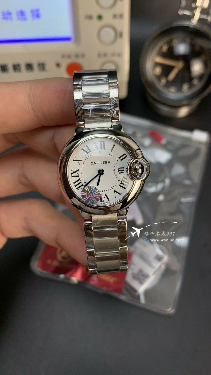 AF High quality  Replica Copy 女表 Cartier  蓝气球28毫米系列W6920038 Watches  / K372