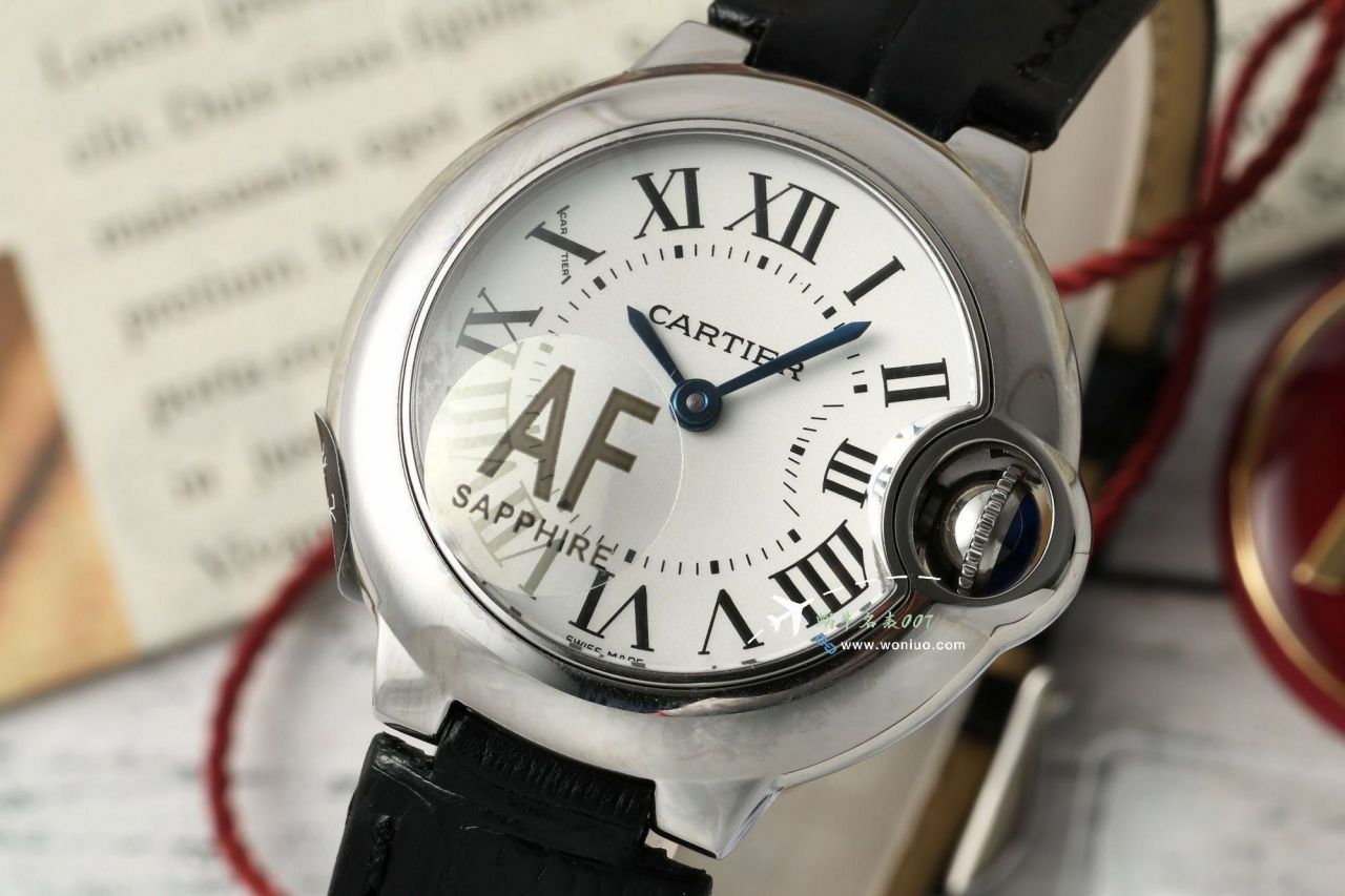 AF High quality  Replica Copy 女表 Cartier  蓝气球28毫米系列W6920038 Watches  / K372