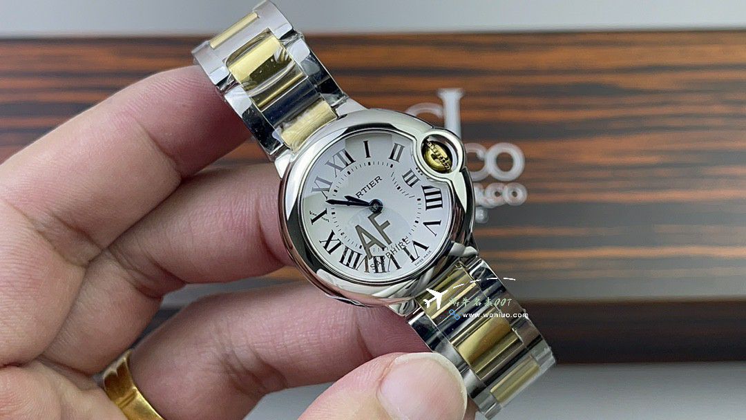AF High quality  Replica Copy 女表 Cartier  蓝气球28毫米系列W6920038 Watches  / K372