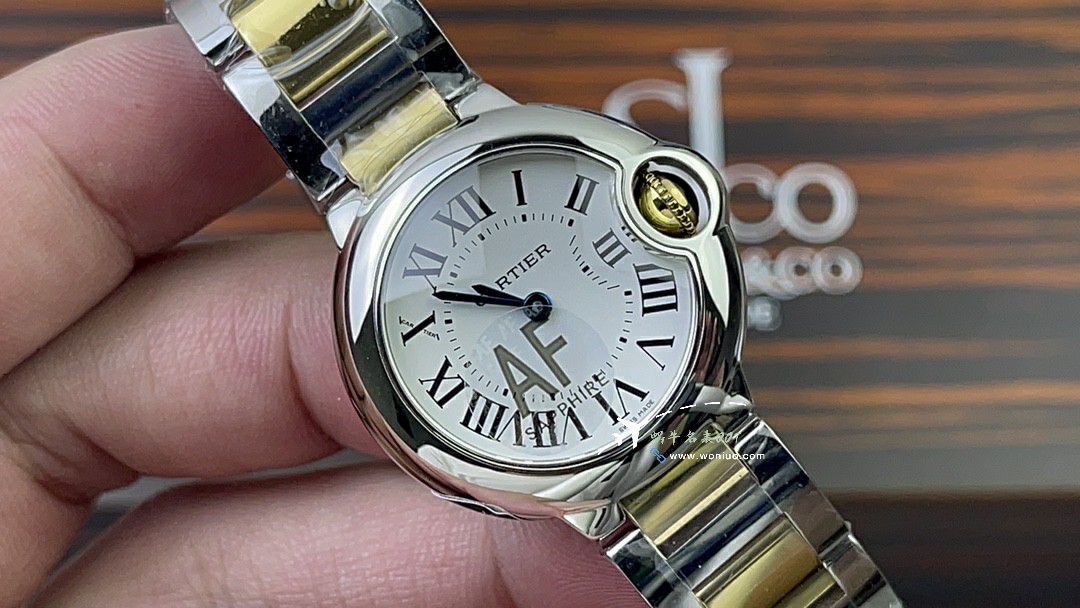 AF High quality  Replica Copy 女表 Cartier  蓝气球28毫米系列W6920038 Watches  / K372