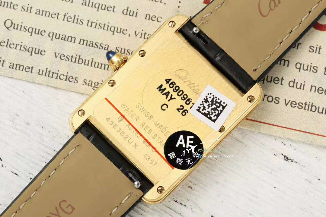 AF Factory  Cartier   top  Replica Copy 坦克 Watches 集合W5200028，WSTA0052，WGTA0062 / K375