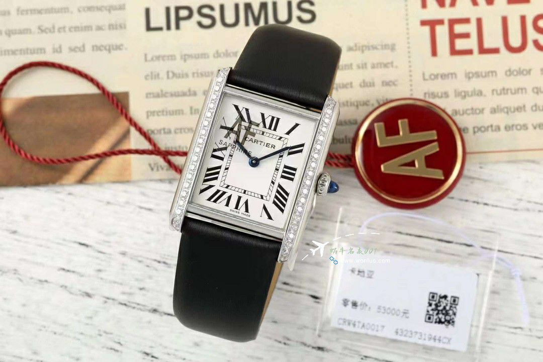 AF Factory  Cartier   top  Replica Copy 坦克 Watches 集合W5200028，WSTA0052，WGTA0062 / K375