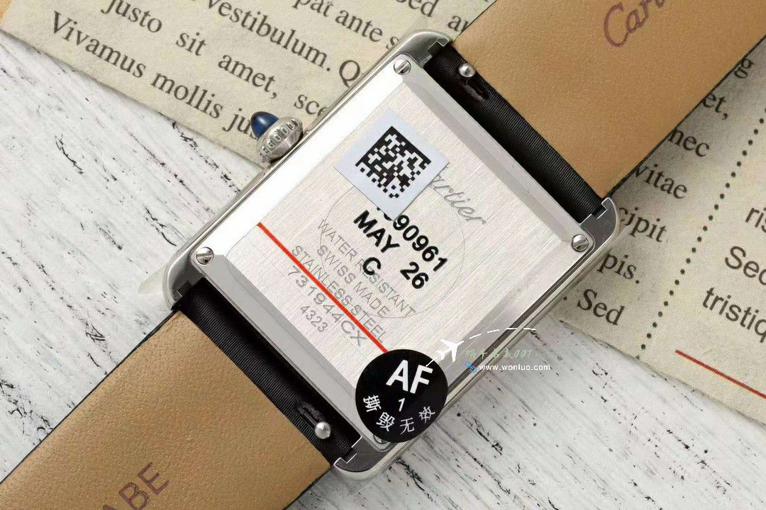 AF Factory  Cartier   top  Replica Copy 坦克 Watches 集合W5200028，WSTA0052，WGTA0062 / K375