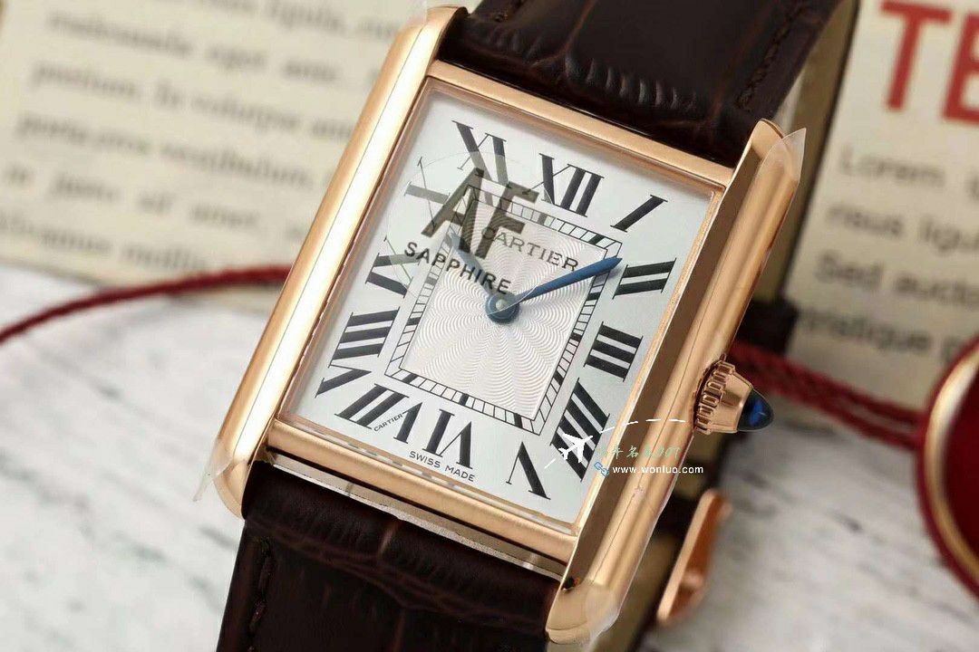 AF Factory  Cartier   top  Replica Copy 坦克 Watches 集合W5200028，WSTA0052，WGTA0062 / K375