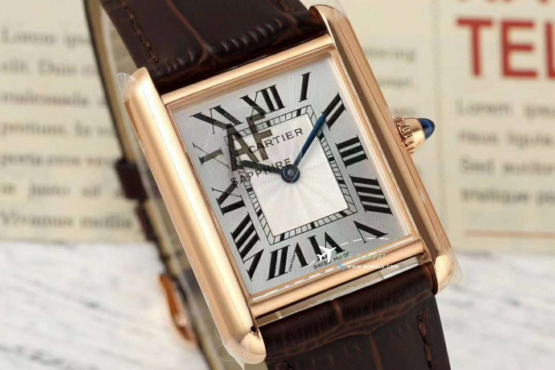 AF Factory  Cartier   top  Replica Copy 坦克 Watches 集合W5200028，WSTA0052，WGTA0062 / K375