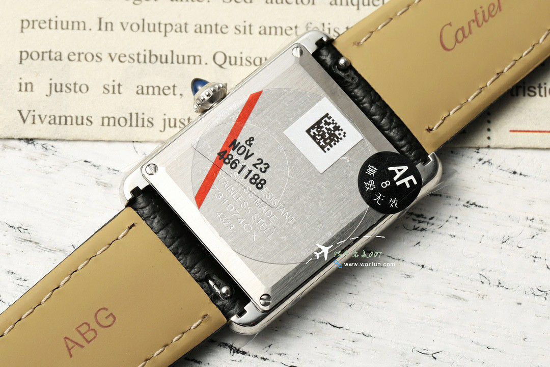 AF Factory  Cartier   top  Replica Copy 坦克 Watches 集合W5200028，WSTA0052，WGTA0062 / K375