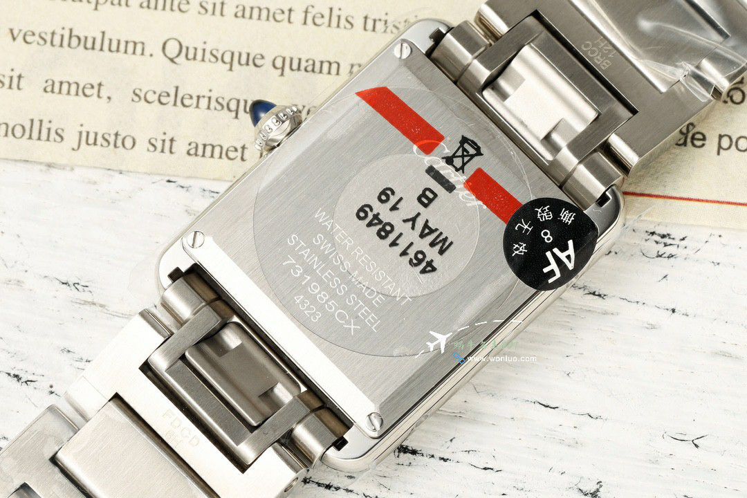 AF Factory  Cartier   top  Replica Copy 坦克 Watches 集合W5200028，WSTA0052，WGTA0062 / K375