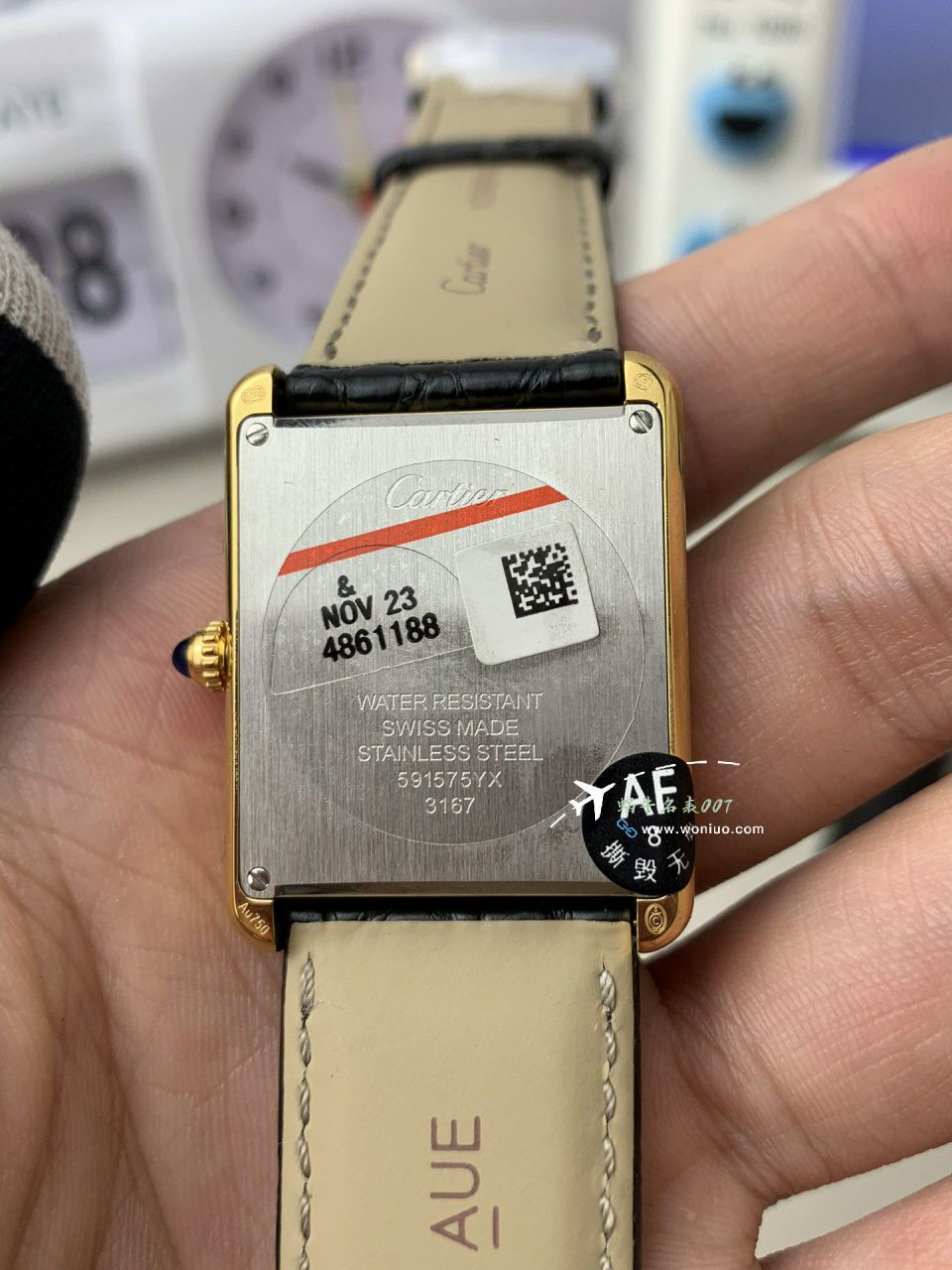 AF Factory  Cartier   top  Replica Copy 坦克 Watches 集合W5200028，WSTA0052，WGTA0062 / K375