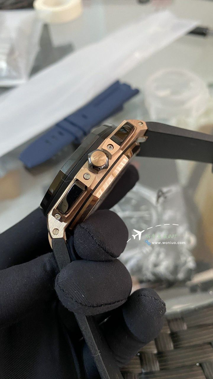APFAudemars Piguet  Royal Oak Offshore  top  Replica Copy  Watches 26420RO.OO.A002CA.01 wrist watches  / AP283