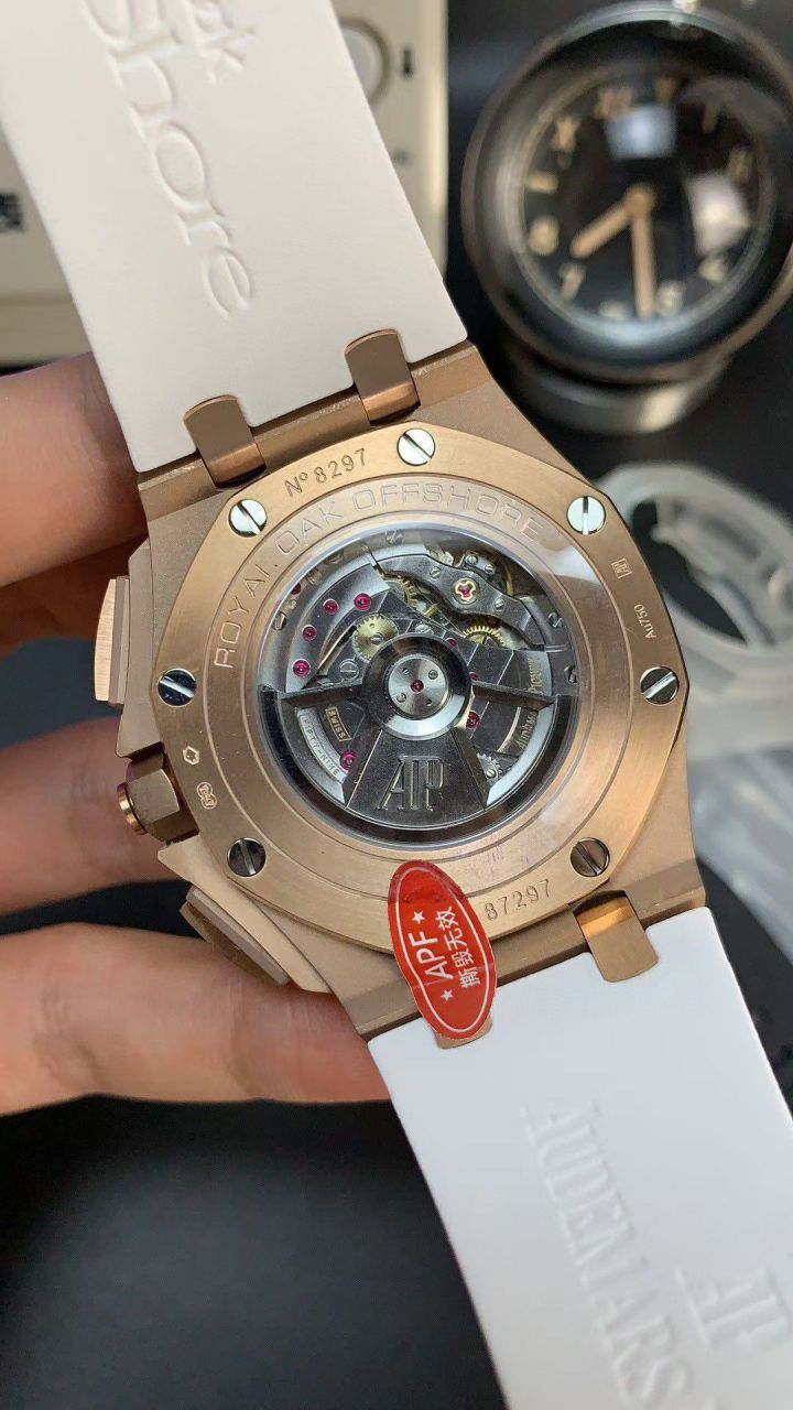 APF Factory Audemars Piguet  Royal Oak Offshore  Replica Copy  Watches 26408OR.OO.A010CA.01 wrist watches  / AP288