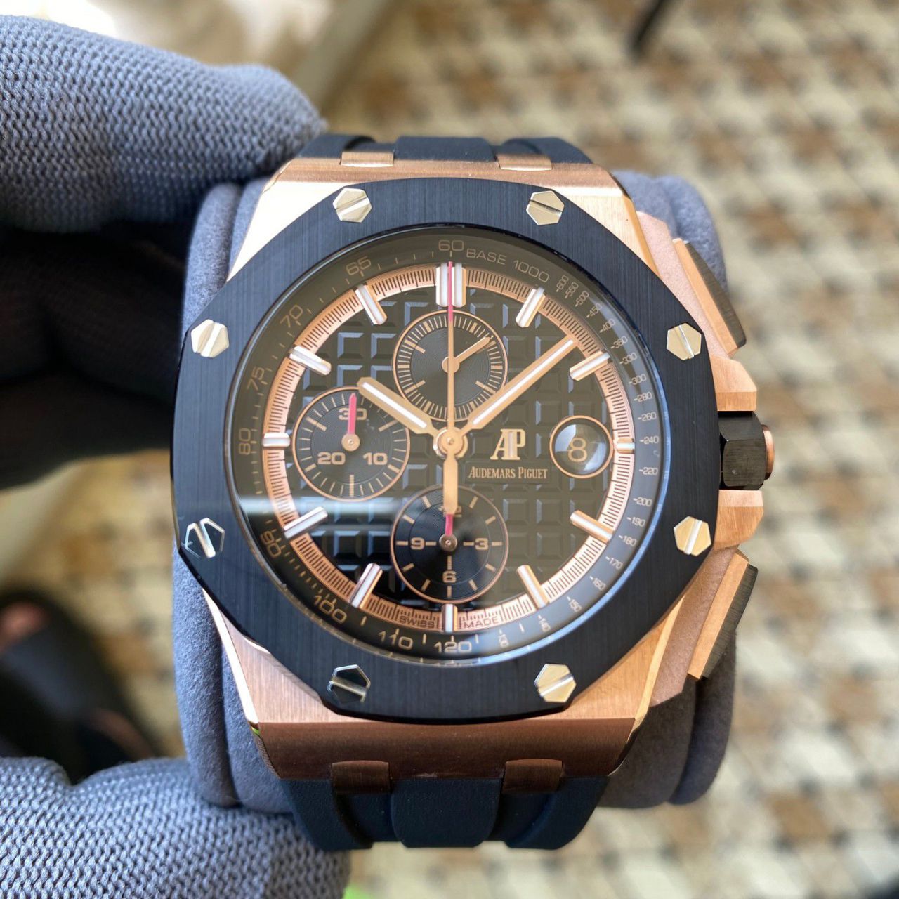 APF Factory Audemars Piguet  Royal Oak Offshore  Best  Replica Copy  Watches 26401RO.OO.A002CA.02 wrist watches  / AP291