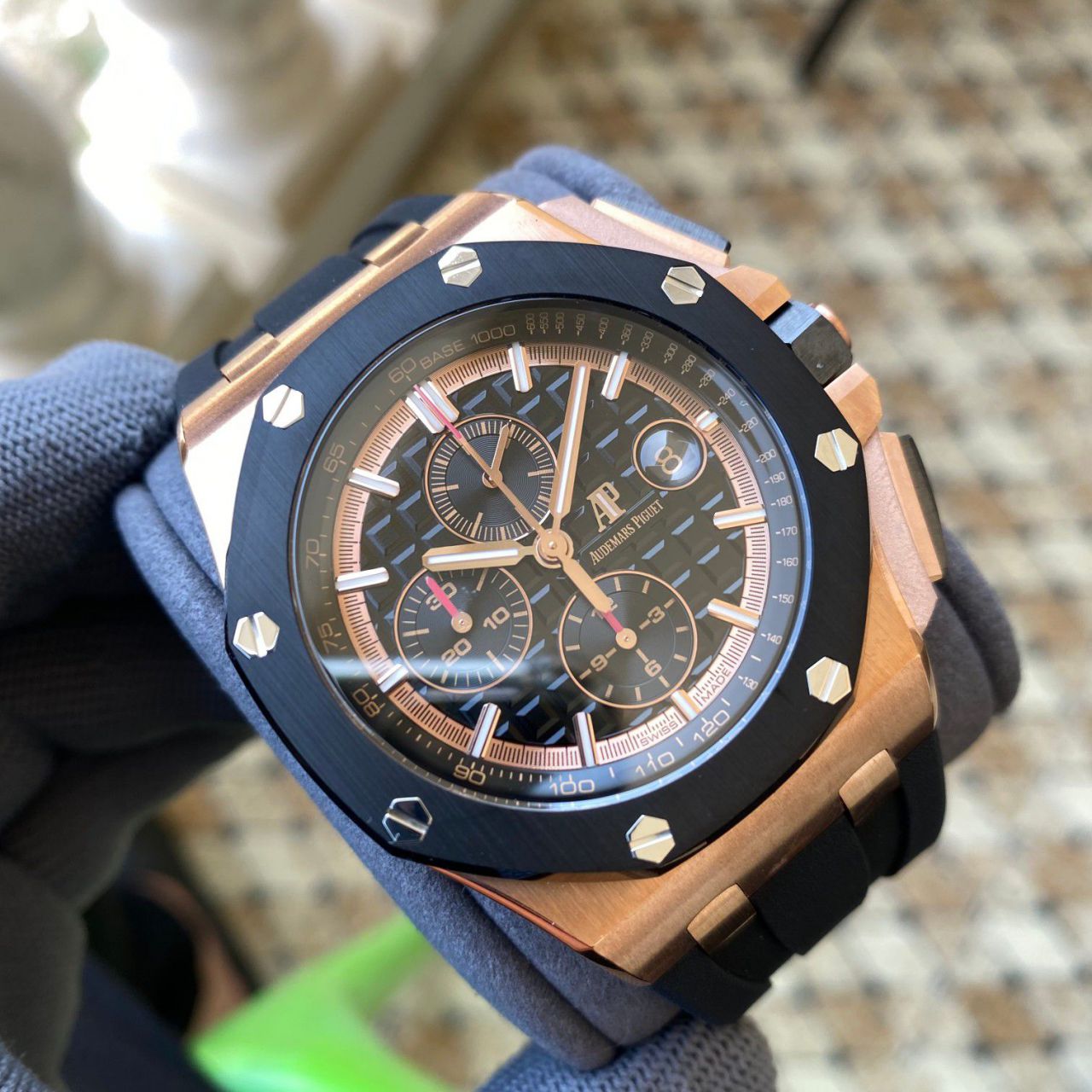 APF Factory Audemars Piguet  Royal Oak Offshore  Best  Replica Copy  Watches 26401RO.OO.A002CA.02 wrist watches  / AP291