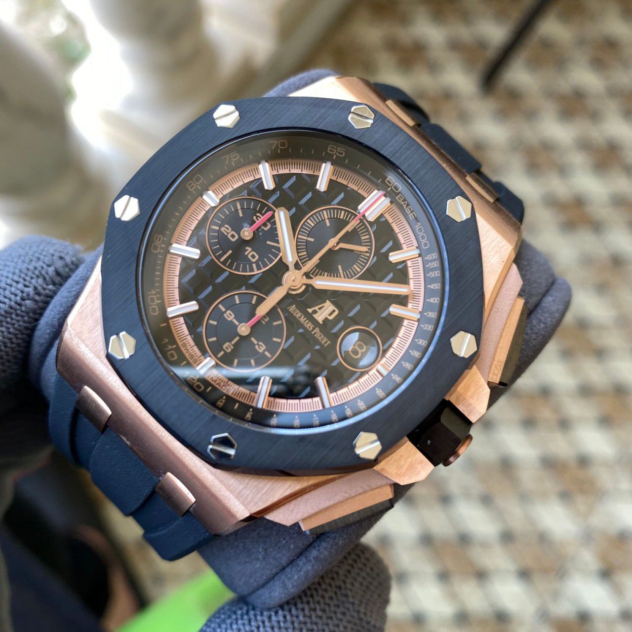 APF Factory Audemars Piguet  Royal Oak Offshore  Best  Replica Copy  Watches 26401RO.OO.A002CA.02 wrist watches  / AP291