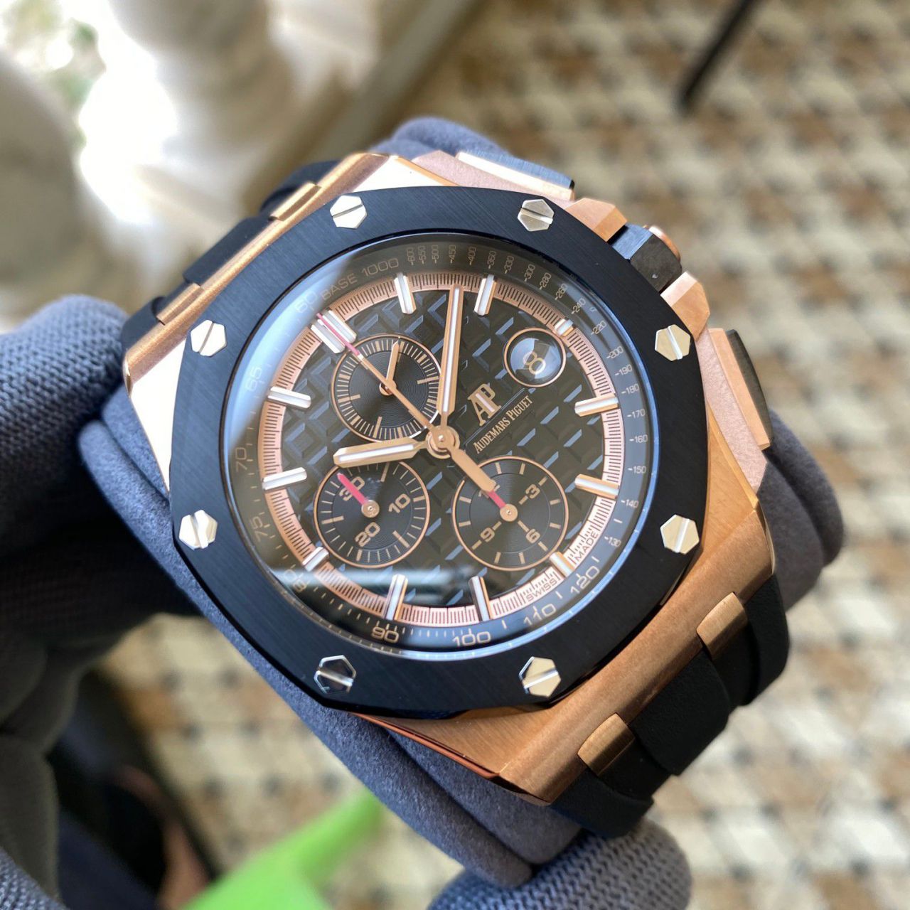 APF Factory Audemars Piguet  Royal Oak Offshore  Best  Replica Copy  Watches 26401RO.OO.A002CA.02 wrist watches  / AP291