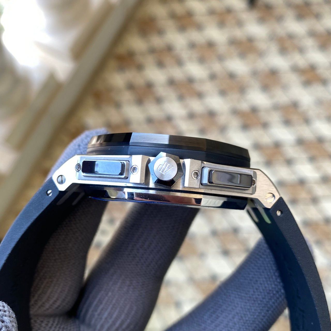 APF Factory Audemars Piguet 熊猫 Royal Oak Offshore  High quality  Replica Copy 26400SO.OO.A002CA.01 wrist watches  / AP287