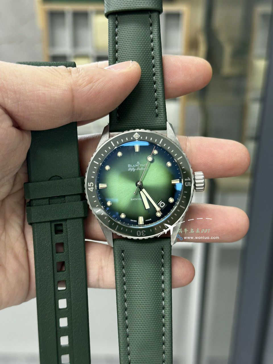 Blancpain  Fifty Fathoms  Replica Copy 5000-36S40-O52A，5000-0240-O52A，5000-36S30-B52A wrist watches  / BP080
