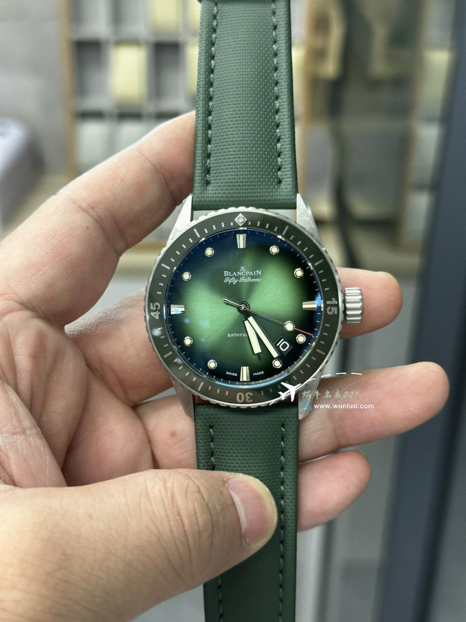 Blancpain  Fifty Fathoms  Replica Copy 5000-36S40-O52A，5000-0240-O52A，5000-36S30-B52A wrist watches  / BP080