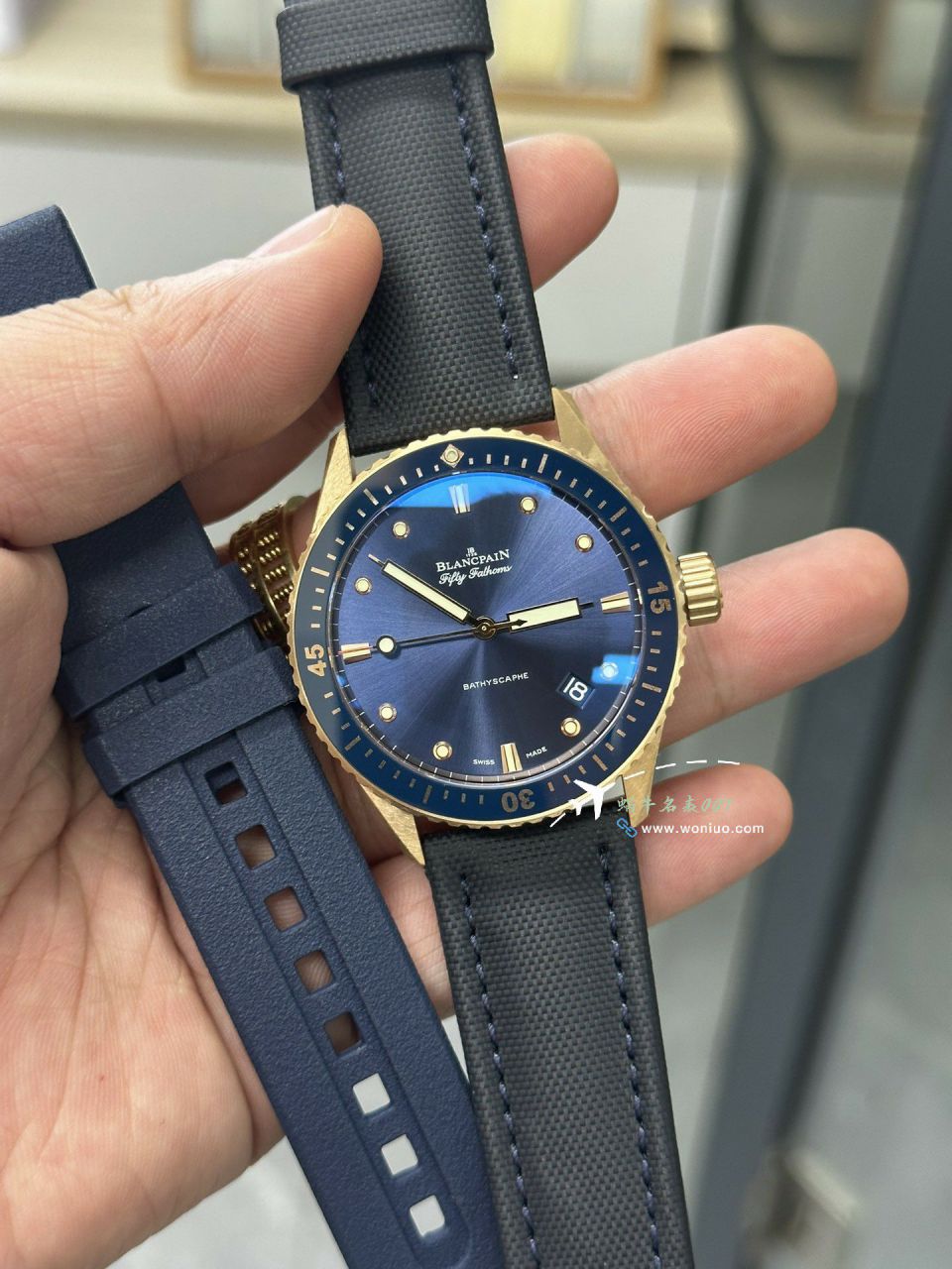 Blancpain  Fifty Fathoms  Replica Copy 5000-36S40-O52A，5000-0240-O52A，5000-36S30-B52A wrist watches  / BP080