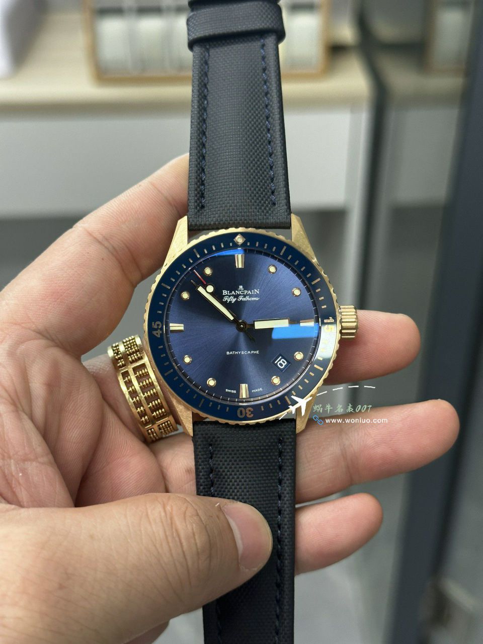 Blancpain  Fifty Fathoms  Replica Copy 5000-36S40-O52A，5000-0240-O52A，5000-36S30-B52A wrist watches  / BP080