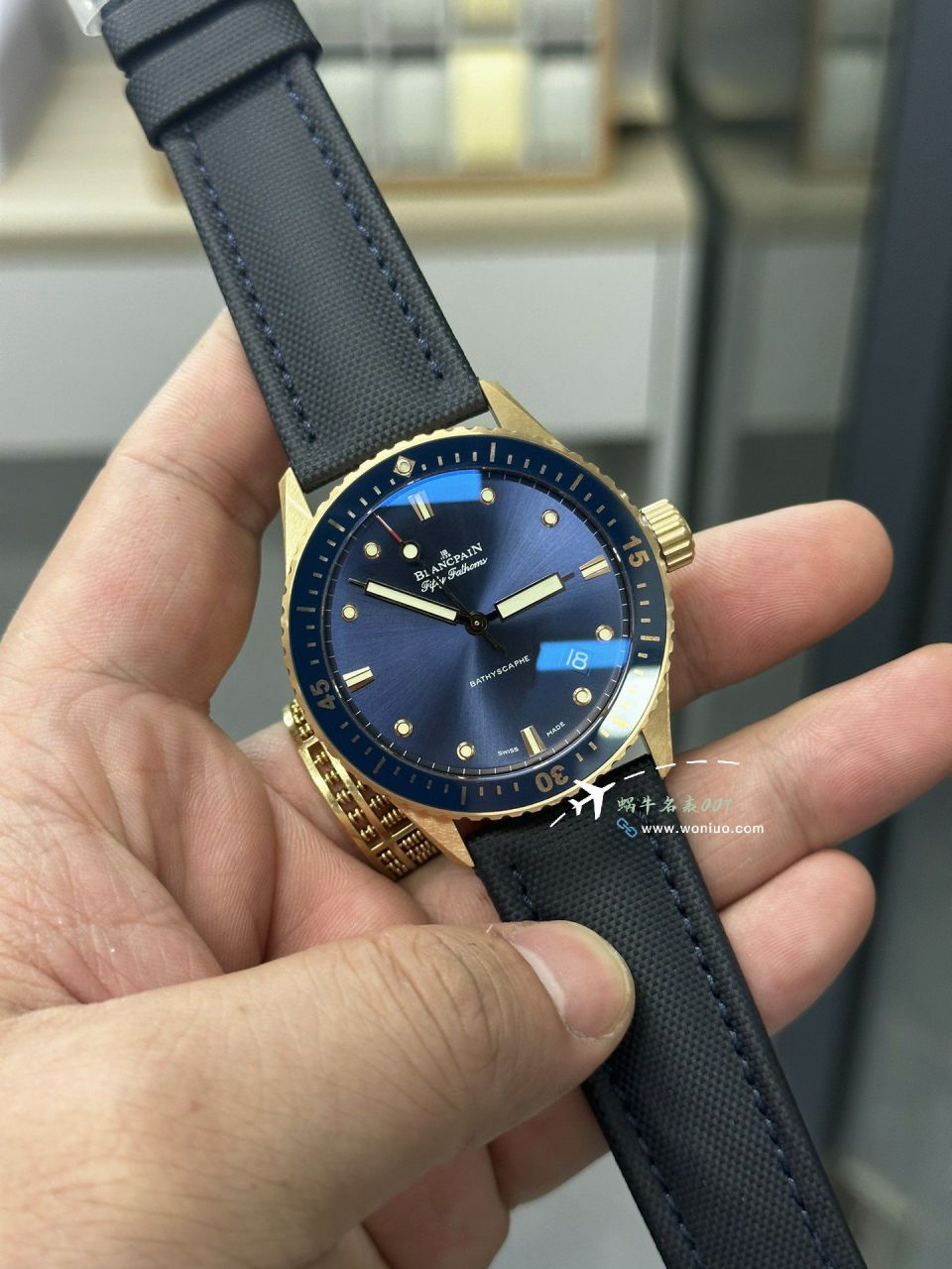 Blancpain  Fifty Fathoms  Replica Copy 5000-36S40-O52A，5000-0240-O52A，5000-36S30-B52A wrist watches  / BP080