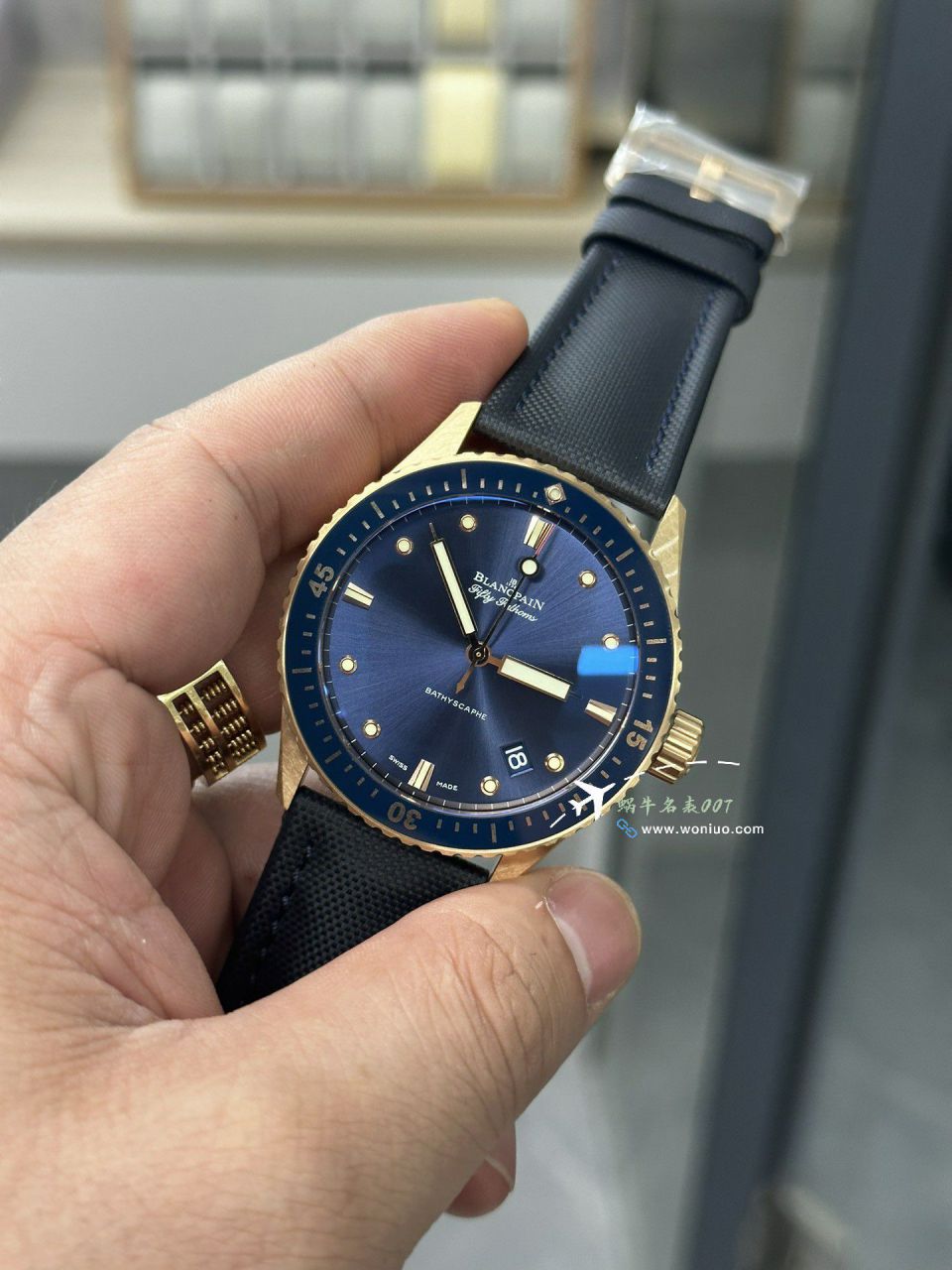 Blancpain  Fifty Fathoms  Replica Copy 5000-36S40-O52A，5000-0240-O52A，5000-36S30-B52A wrist watches  / BP080