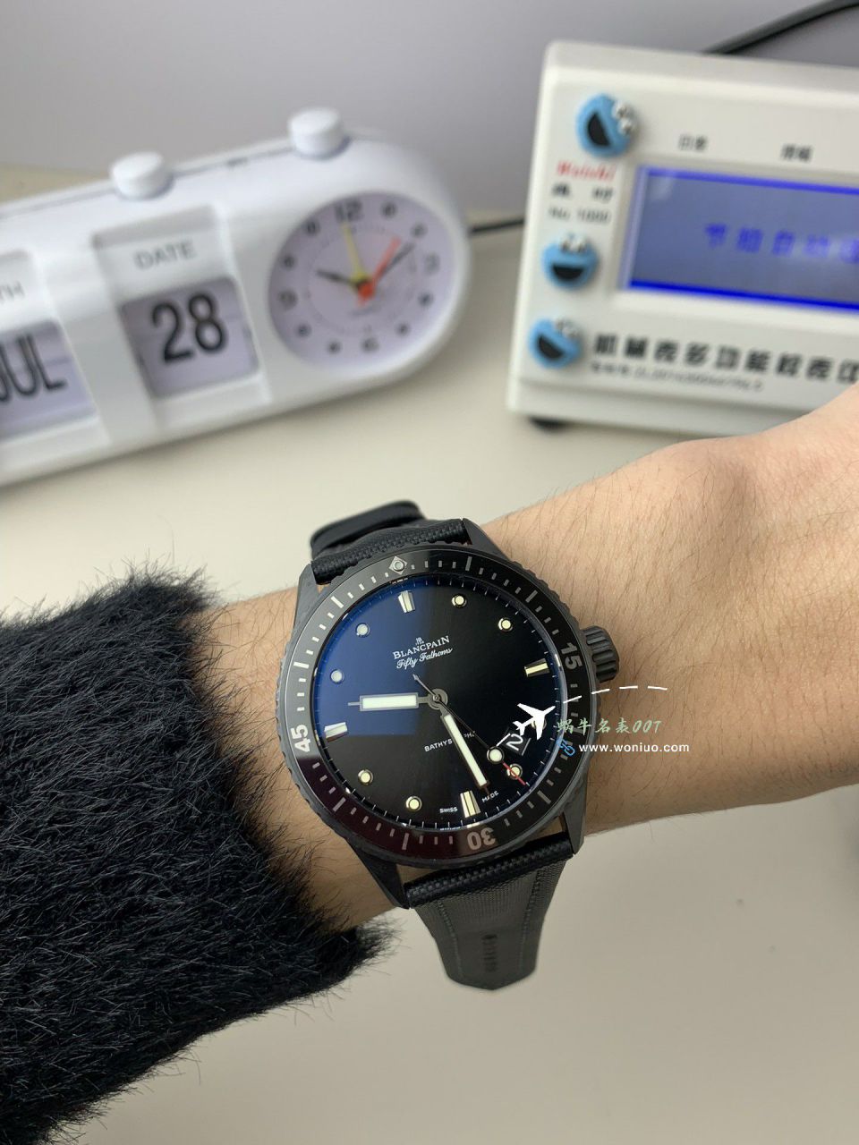 Blancpain  Fifty Fathoms  Replica Copy 5000-36S40-O52A，5000-0240-O52A，5000-36S30-B52A wrist watches  / BP080