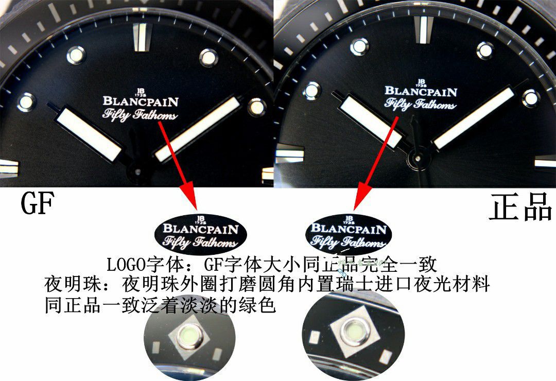 Blancpain  Fifty Fathoms  Replica Copy 5000-36S40-O52A，5000-0240-O52A，5000-36S30-B52A wrist watches  / BP080
