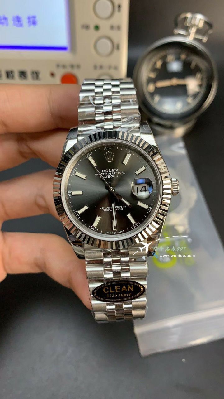 CLEAN Rolex   Datejust 41毫米 top  Replica Copy  Watches m126334-0022 wrist watches (绿罗&绿萝) / R872