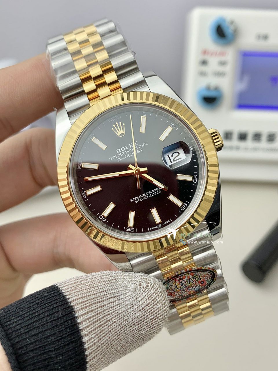 CLEAN Rolex   Datejust 41毫米 top  Replica Copy  Watches m126334-0022 wrist watches (绿罗&绿萝) / R872