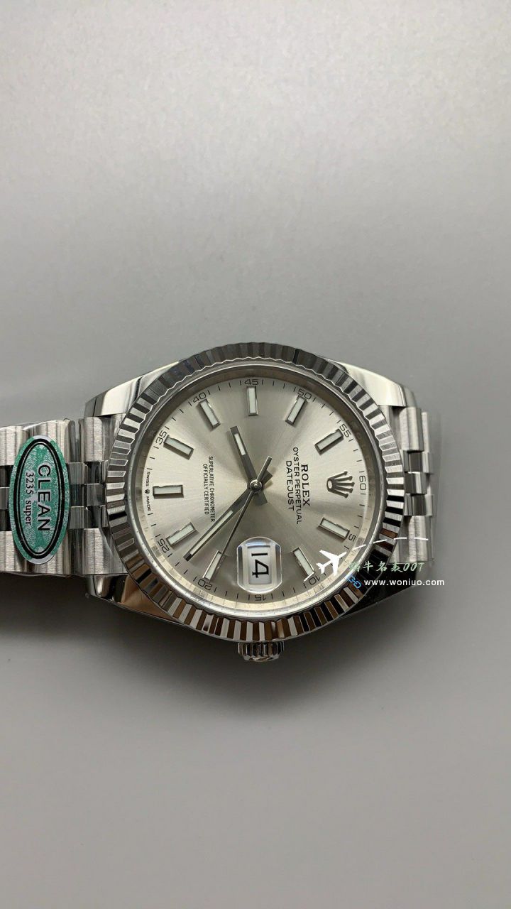CLEAN Rolex   Datejust 41毫米 top  Replica Copy  Watches m126334-0022 wrist watches (绿罗&绿萝) / R872