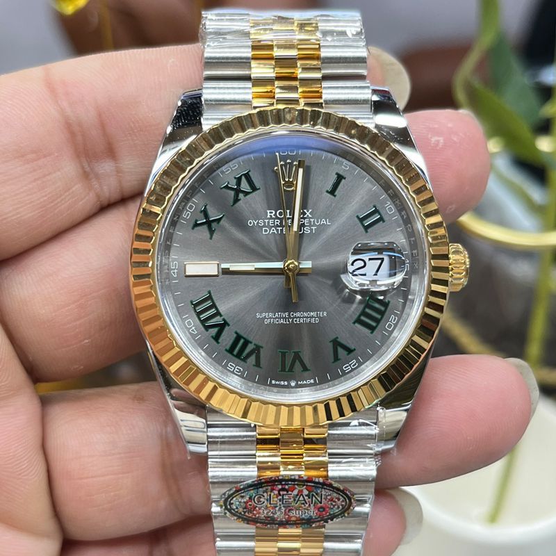 clean Factory  Rolex   Datejust 41毫米 Perfect  Replica Copy  Watches 116333-72213深灰盘 wrist watches 
