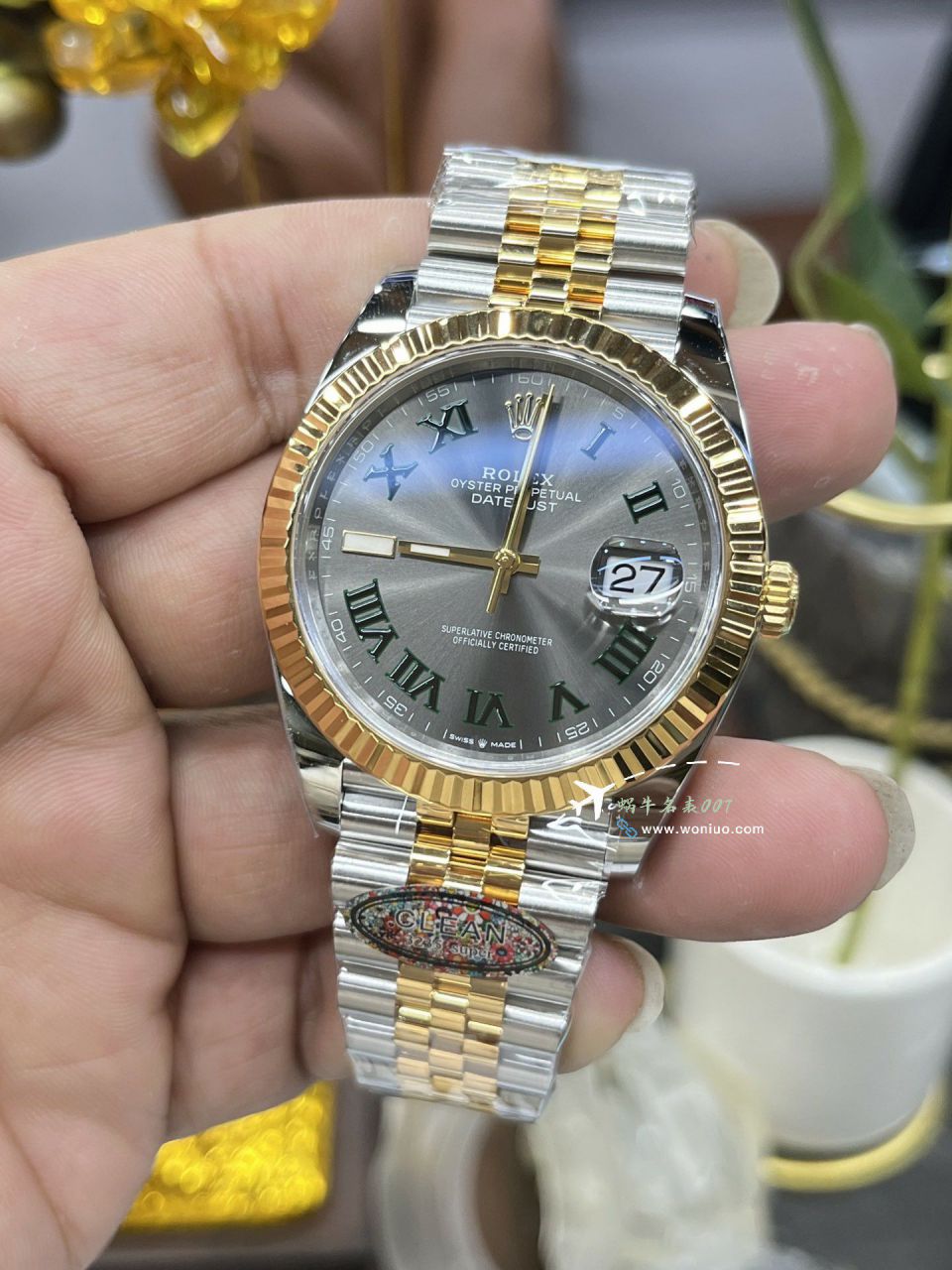 C Factory  Rolex 41毫米 Datejust  High quality  Replica Copy  Watches m126333-0013 wrist watches  / R877