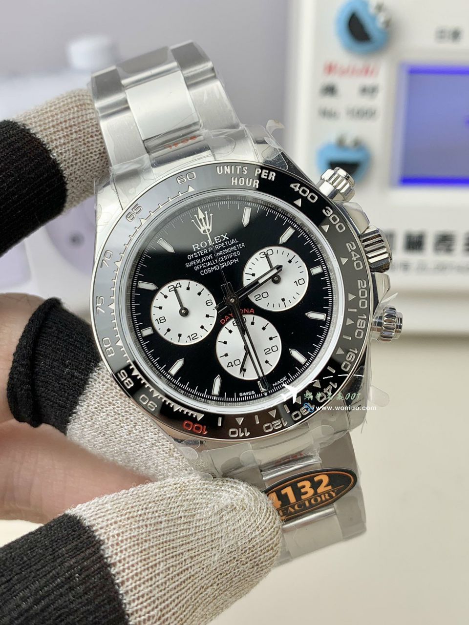 QF Factory  Adding weight  Rolex  Cosmograph Daytona  Ditongna  top  Replica Copy  Watches 100周年勒芒纪念版M126529LN-0001 wrist watches  / R879