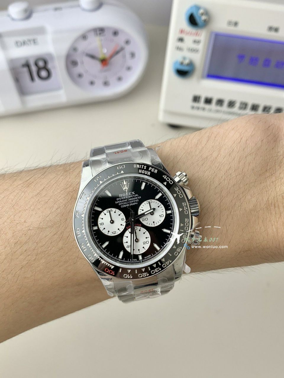 QF Factory  Adding weight  Rolex  Cosmograph Daytona  Ditongna  top  Replica Copy  Watches 100周年勒芒纪念版M126529LN-0001 wrist watches  / R879
