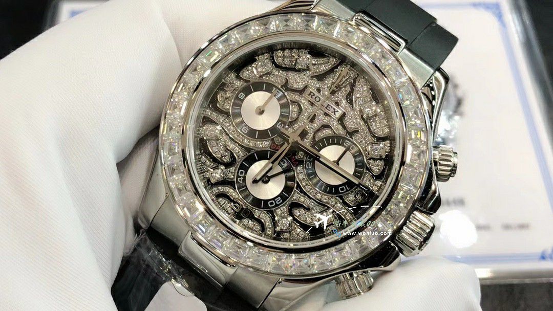  TOP  copy customized  Rolex  Cosmograph Daytona 黄金虎 Ditongna  Replica Copy  Watches 116588 TBR wrist watches  / R880