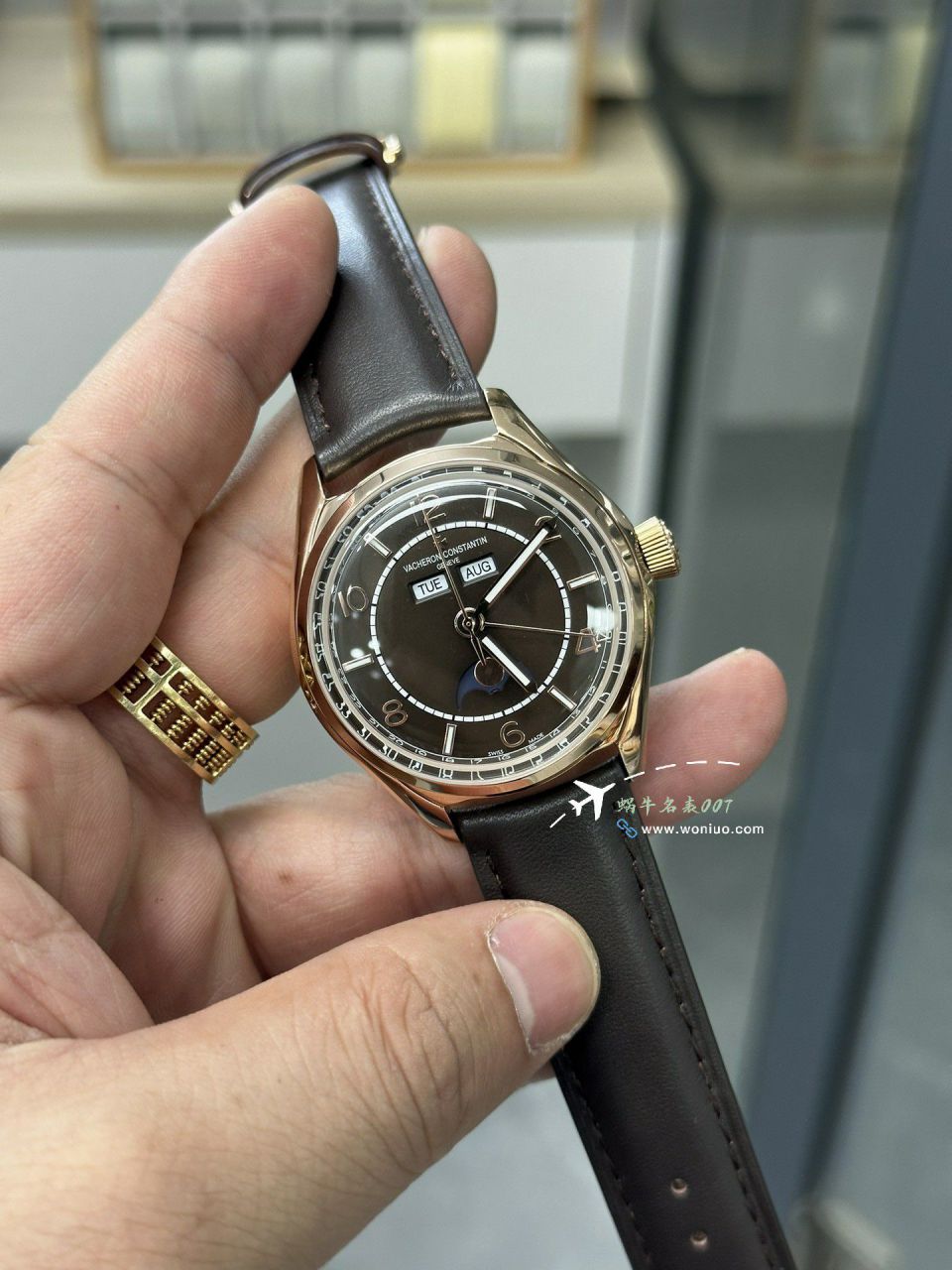 GRVacheron Constantin  伍陆之型 top  Replica Copy  Watches 4000E/000R-B438 wrist watches  / JS273