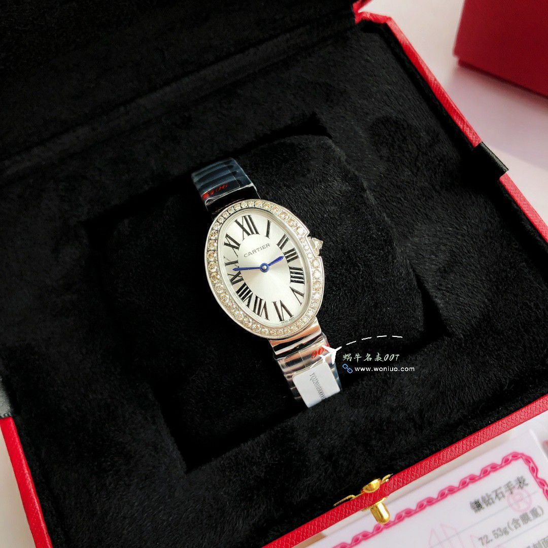  TOP  copy customized 真钻 Cartier  浴缸系列 top  Replica Copy WB520006，WB520002女士 wrist watches  / K376
