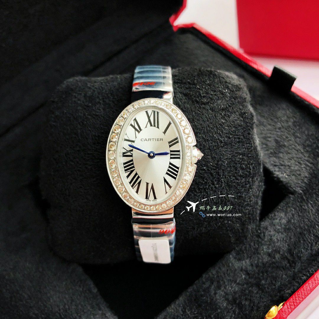  TOP  copy customized 真钻 Cartier  浴缸系列 top  Replica Copy WB520006，WB520002女士 wrist watches  / K376