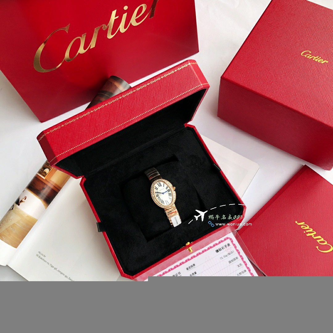  TOP  copy customized 真钻 Cartier  浴缸系列 top  Replica Copy WB520006，WB520002女士 wrist watches  / K376