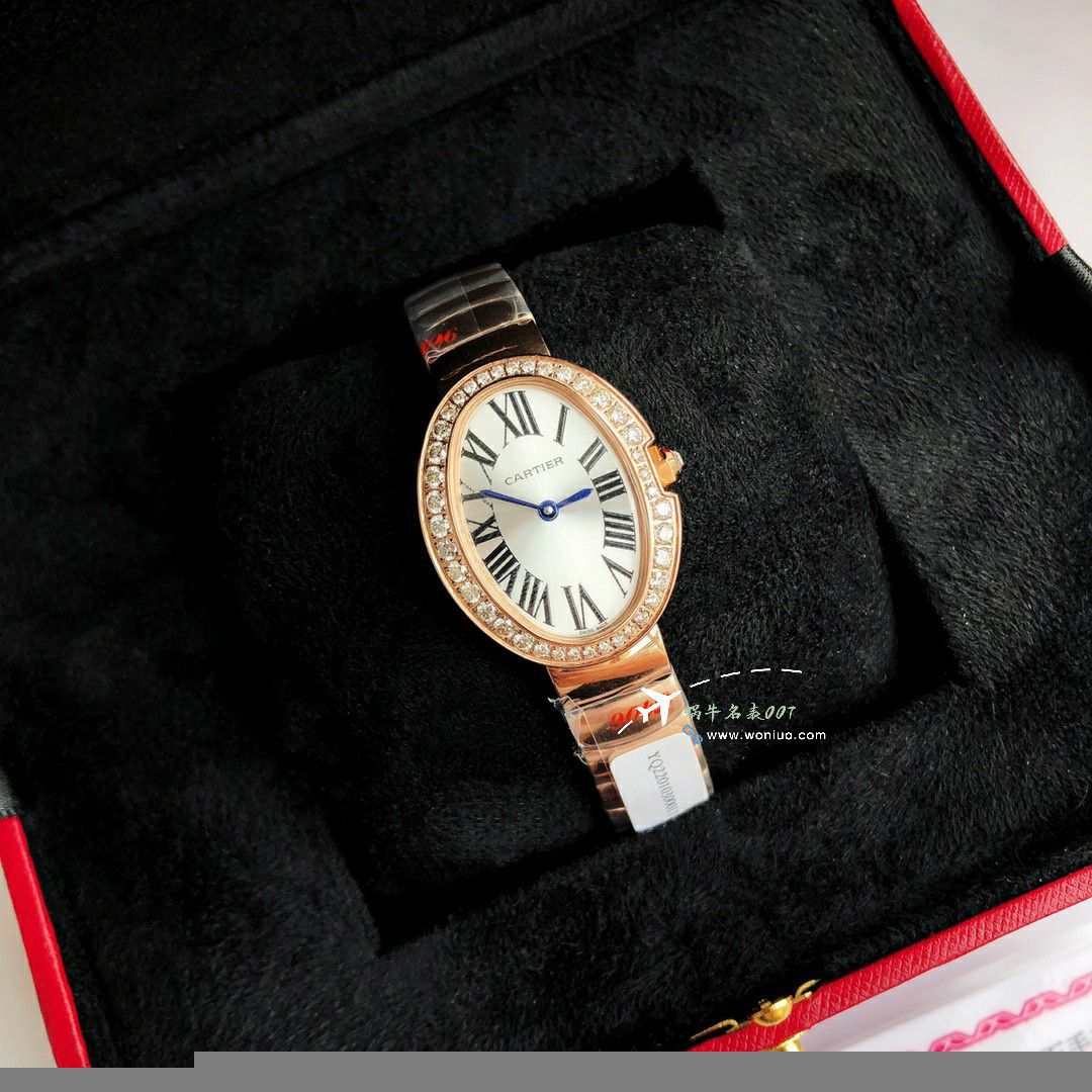  TOP  copy customized 真钻 Cartier  浴缸系列 top  Replica Copy WB520006，WB520002女士 wrist watches  / K376